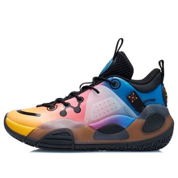 (GS) Li-Ning Wade All City 9 V1.5 Mid 'Yellow Purple' YKBR044-13