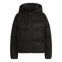 (WMNS) adidas Warm Hooded Sports Down Jacket 'Black' H20810