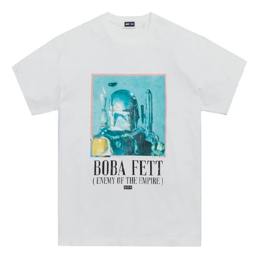 KITH x Star Wars Boba Fett Vintage Tee 'White' KHM030199-101