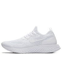 (WMNS) Nike Epic React Flyknit 'Triple White' AQ0070-102
