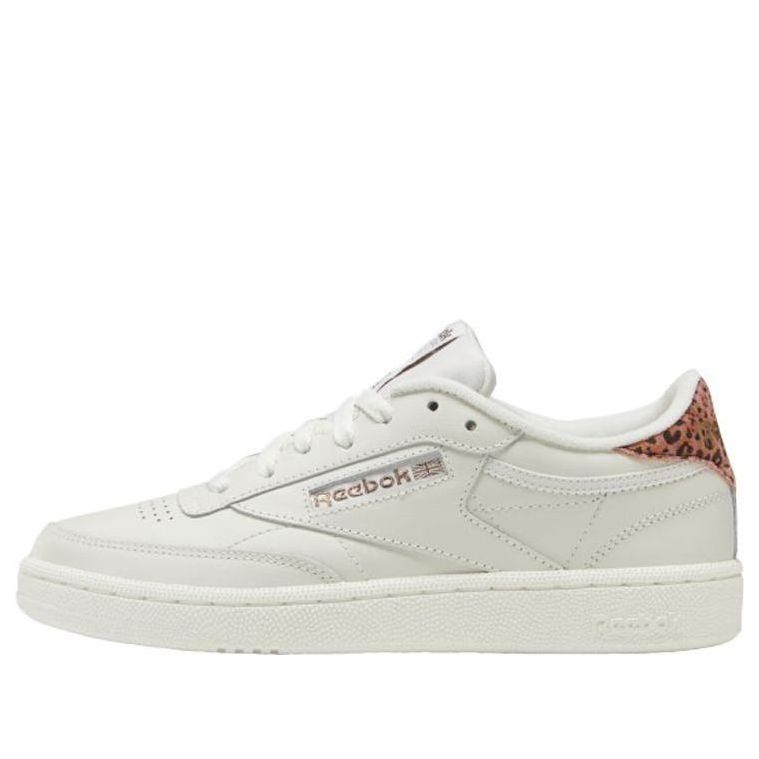 (WMNS) Reebok Club C 85 'Cheetah Print - Chalk' H67805