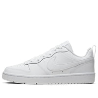 (GS) Nike Court Borough Low 2 'Triple White' BQ5448-100