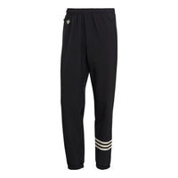Men's adidas originals New C Tp Logo Embroidered Pants Classic Sports Pants/Trousers/Joggers Black HM1864