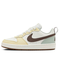 (GS) Nike Court Borough Low Recraft 'Sail Aqua Brown' HV1804-121