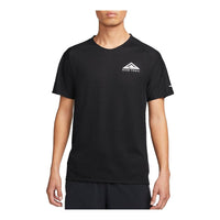 Nike Dri-FIT Trail Solar Chase Short-Sleeve Trail Running Top 'Black' DV9306-010