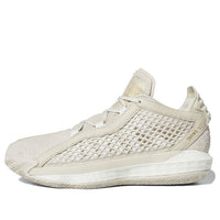 adidas Dame 6 Gca Leather 'Yellow White' FX9024