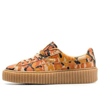 (WMNS) PUMA Fenty x Suede Creepers 'Orange Camo' 362341-01