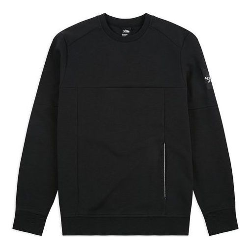 THE NORTH FACE Fine 2 Round Neck US Edition Black NF0A3XXZJK31