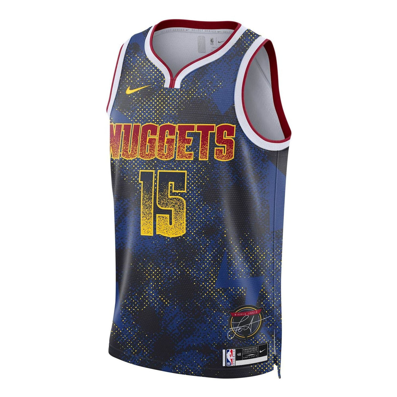 Nike Dri-FIT NBA Nikola Joki Denver Nuggets 2025/26 Select Series Swingman Jersey 'Rush Blue' HJ4067-495