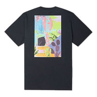 Converse Neon Nature Graphic T-Shirt 'Black' 10023463-A02