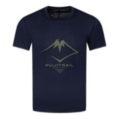 ASICS Fujitrail Logo Short Sleeve T-shirt 'Navy' 2011C624-400