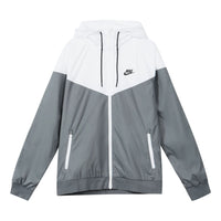 NIKE Sportswear Windrunner Full-Zip Jacket 'White Grey' 727325-084