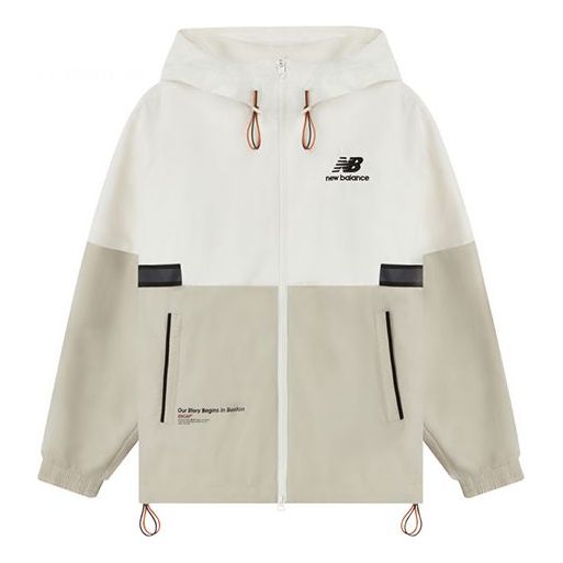 New Balance Unisex Color Matching Jacket Grey/White NAA34023-IV