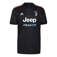 adidas Juventus Away Fan Edition Soccer/Football Sports Short Sleeve Jersey T-shirt Black GS1438