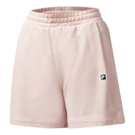 (WMNS) FILA Fxt Design Zipper Pocket Sports Shorts Pink A11W021341F-LP
