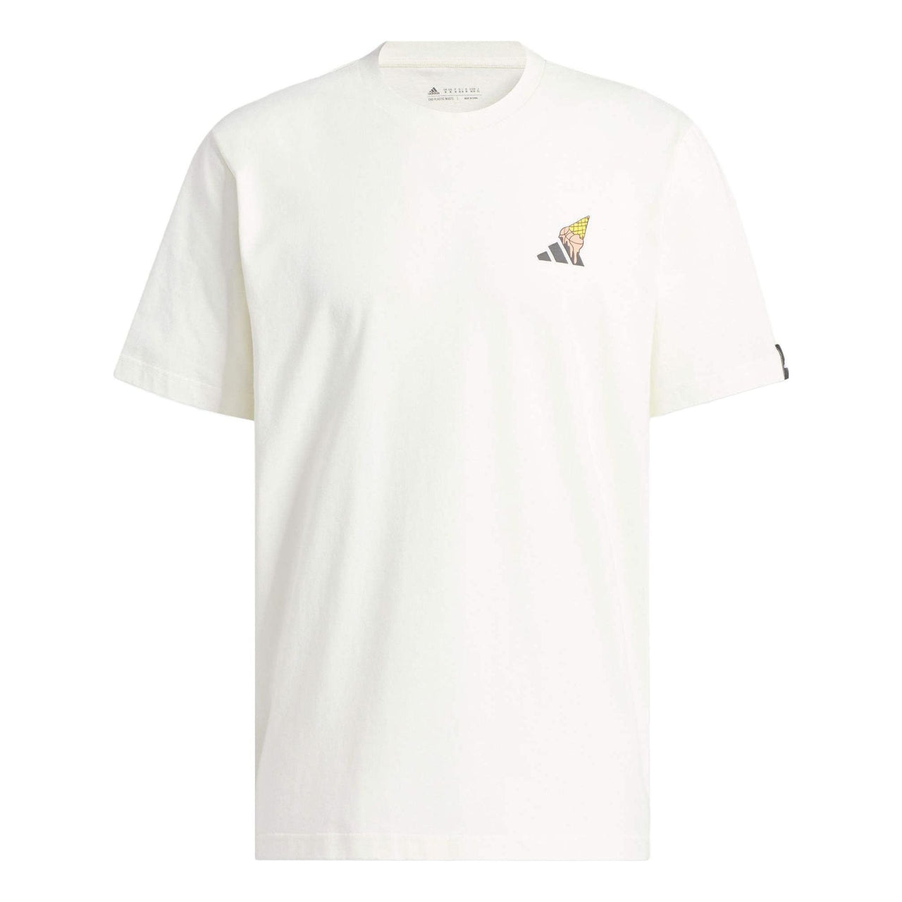adidas Ice Cream Hoops Logo T-Shirt 'White' IN7442