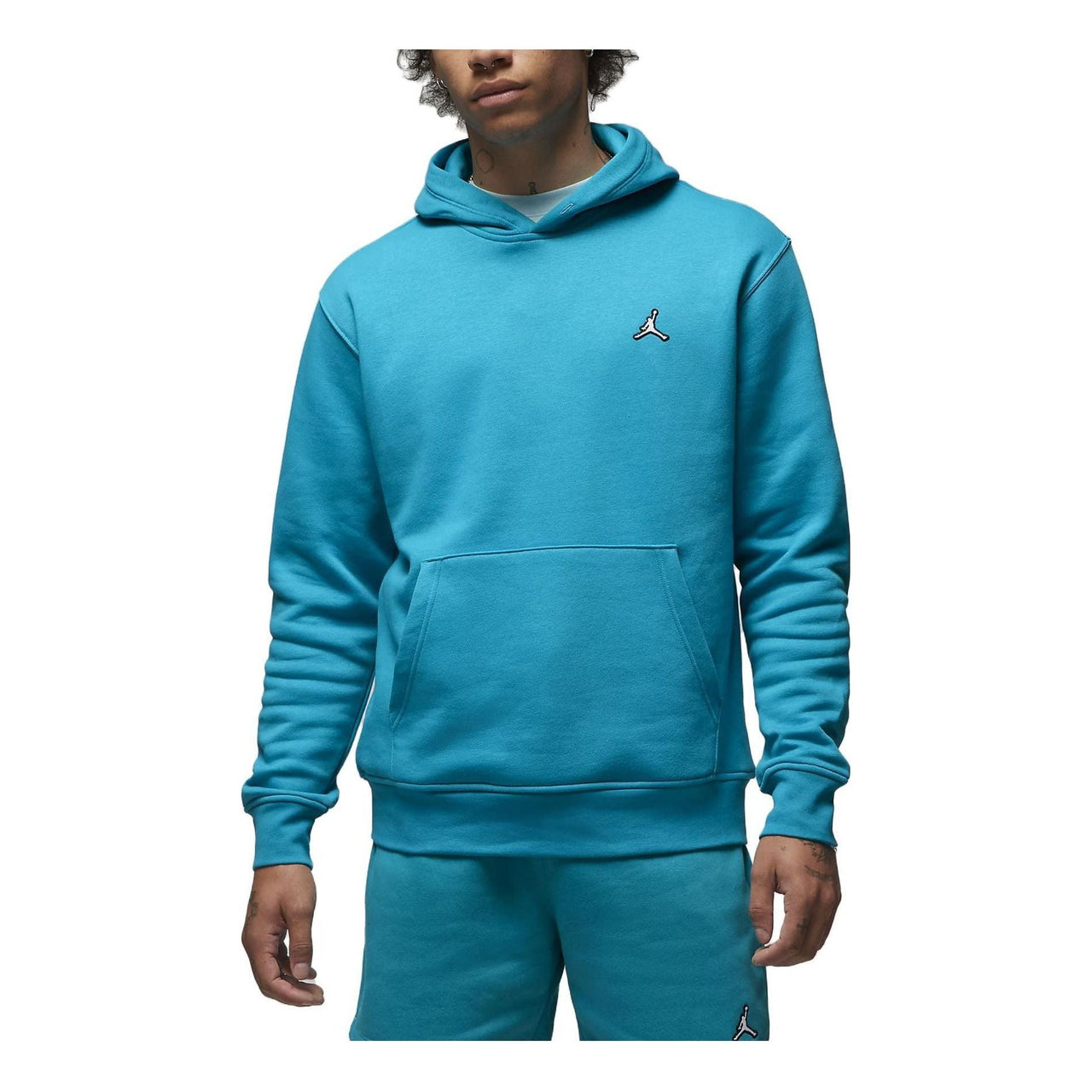 Air Jordan Brooklyn Fleece Pullover Hoodie 'Green Teal' DQ7466-483