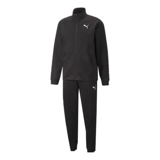جاكيت رياضي كاجوال بياقة واقفة من PUMA أسود 521682-01