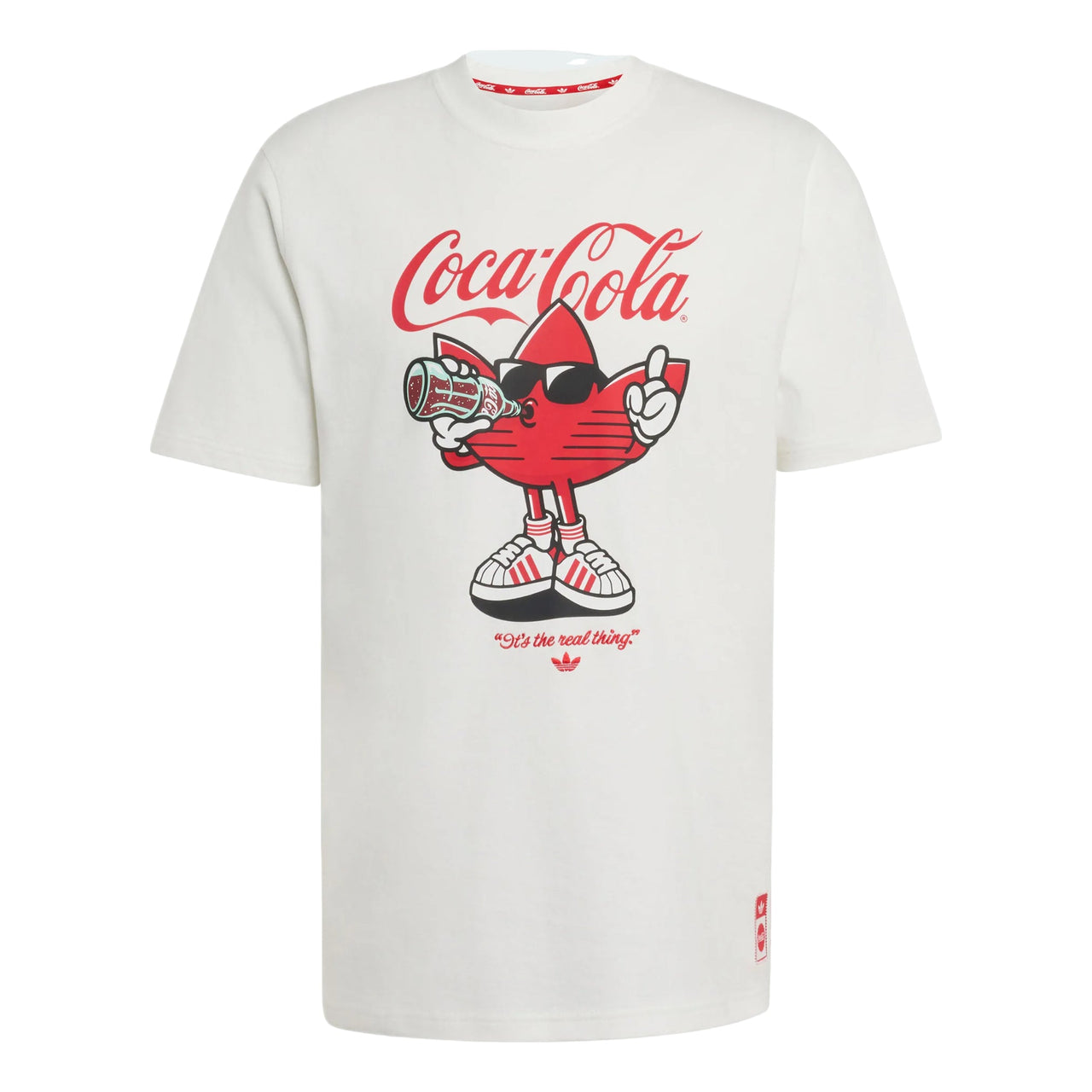adidas x Coca-Cola Classic Sport Graphic Treffie T-Shirt Asia Sizing 'White' KY2109