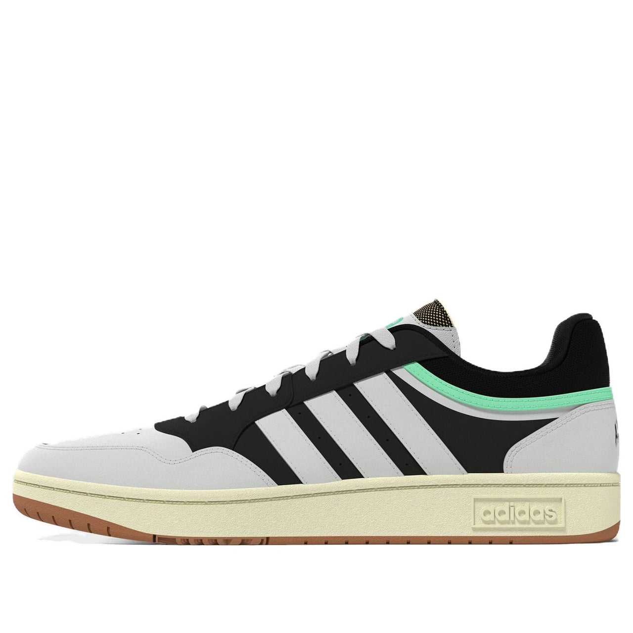 adidas Hoops 3.0 Low 'Classic Vintage 'Black Grey Mint' Hoops 3.0 Low 'Classic Vintage IG2814