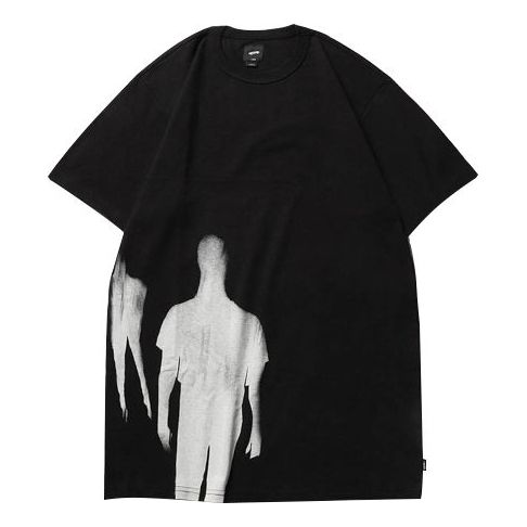 Vans Men's x Jim Goldberg High Noon Drum Print Short Sleeve Black VN0A4RTABLK