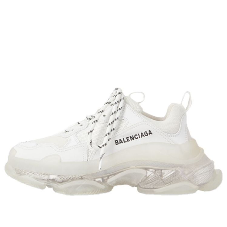 (WMNS) Balenciaga Triple S Sneaker 'Clearsole - White' 544351W2FB19000
