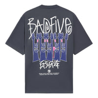 Li-Ning BadFive Graphic Loose Fit T-shirt 'Grey' AHSS387-2