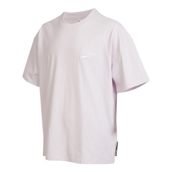 PUMA Logo Tee 'Pink' 537874-17