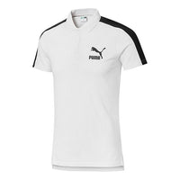 PUMA Iconic T7 Polo Shirt 'White' 530015-02