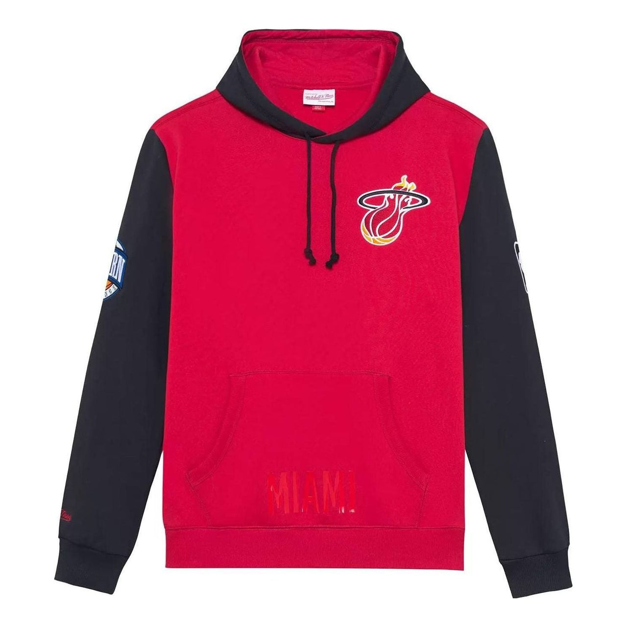 Mitchell & Ness x NBA HWC Night Fleece Hoodie 'Miami Heat' FPHD5378-MHEYYPPPSCAR