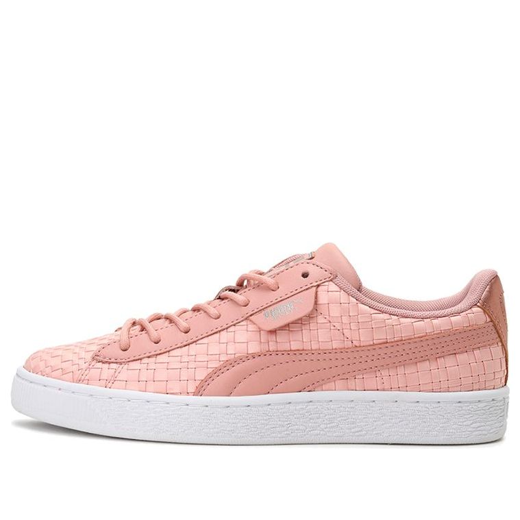 (WMNS) PUMA Basket Satin En Pointe Pink/White 365915-01