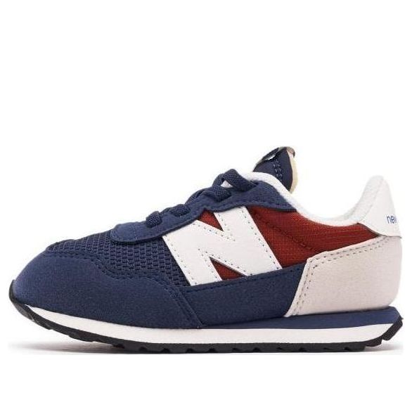 (TD) حذاء New Balance 237 باللونين الأزرق الداكن والأبيض IH237TR
