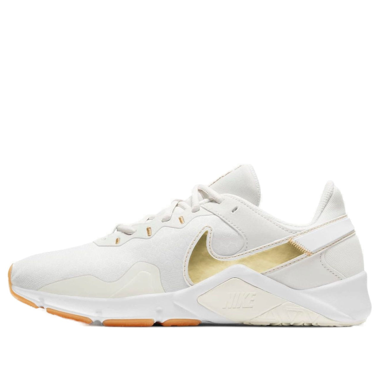 (WMNS) Nike Legend Essential 2 Shoes For White/Golden CQ9545-010