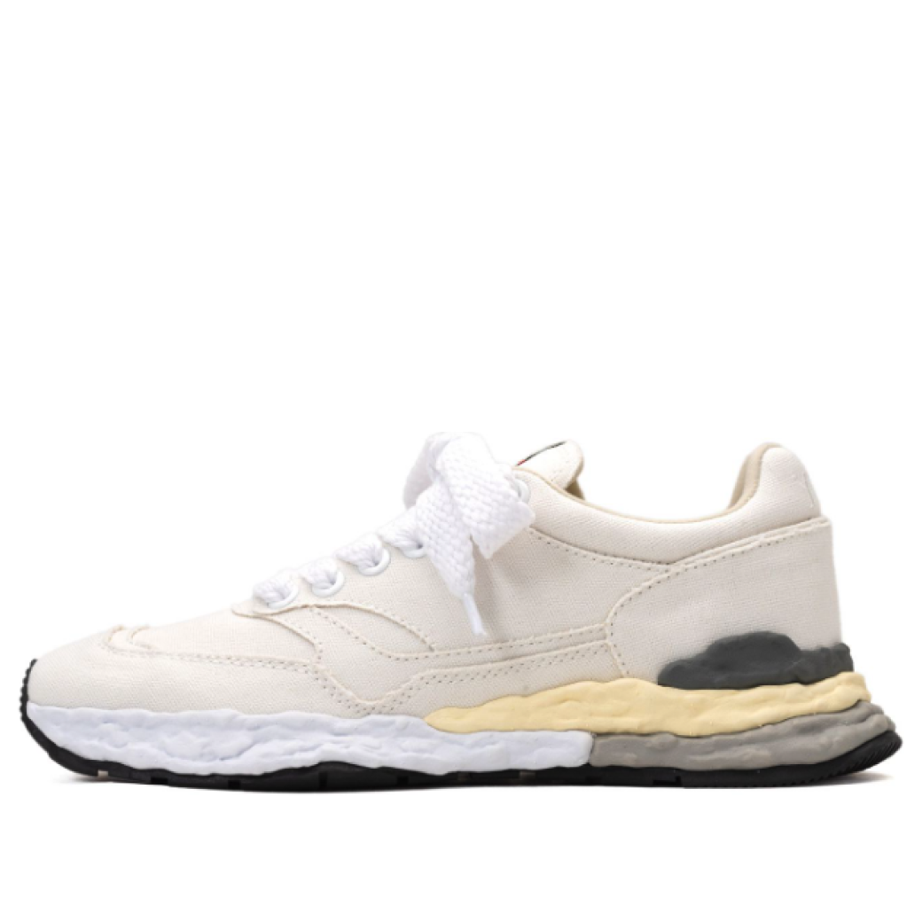 Maison MIHARA YASUHIRO GEORGE OG Sole Canvas Low-top Sneaker 'White' A10FW703-WHT