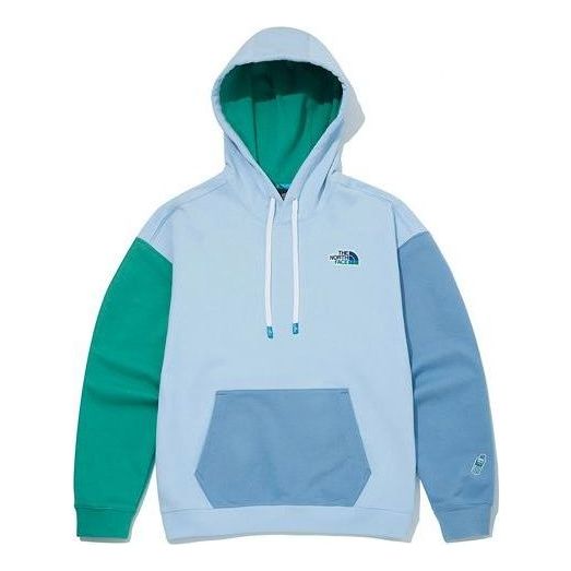 (WMNS) THE NORTH FACE Essential Color Block Eco Hoodie 'Blue' NM5PM05A