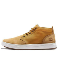Timberland Davis Square Chukka Leather and Fabric Boots 'Wheat' A1OI3231
