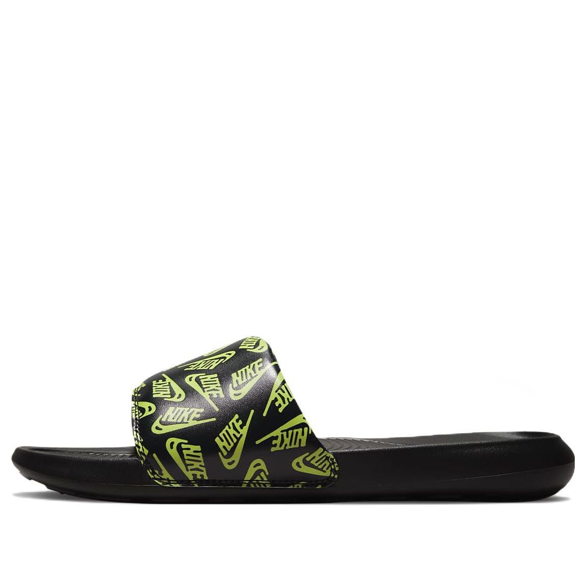 Nike Victori One Slide 'Repeat Logo - Black Volt' CN9678-010