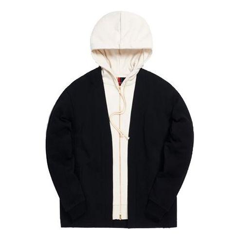 KITH Haori Zip-Up Hoodie 'Black' KH2401-100
