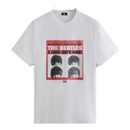 KITH For The Beatles Hard Days Night Vintage Tee 'White' KHM031209-101