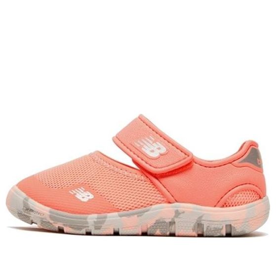 (TD) New Balance 208 Series Velcro Flat Heel Sports Td Pink Orange Sandals 'Pink Gray' IO208PK2