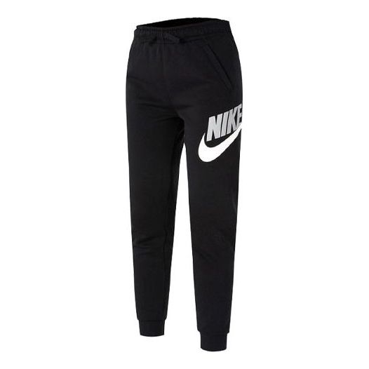 (GS) مجموعة بنطلونات رياضية مطبوعة بشعار Nike للأولاد باللون الأسود CJ7863-010