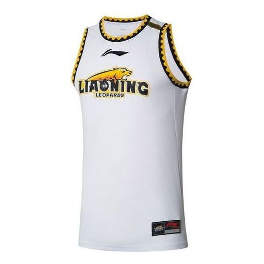 Li-Ning x CBA Allen Guo Liaoning Flying Leopards Road Jersey 'White Black' AAYR463-1
