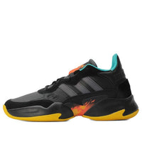 adidas neo STREETSPIRIT 2.0 Sports Casual Shoes 'Black Yellow' FV5997
