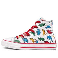 (PS) Converse Chuck Taylor All Star Dinosaurs High Top 'White Red' A00928C