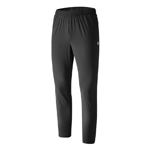 Men's FILA ATHETICS Woven Black Long Pants/Trousers A11M031802F-BK