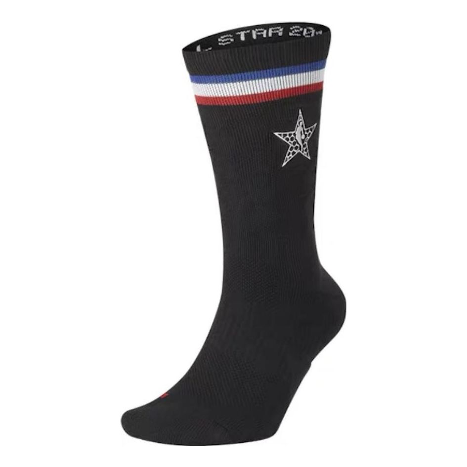 Air Jordan Elite Crew Nba All-Star Socks 'Black' SX7411-010