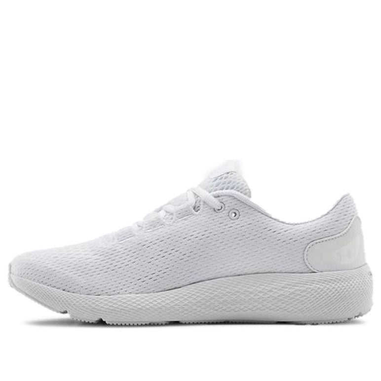 (WMNS) Under Armour Charged Pursuit 2 White 3022604-100