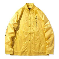 Li-Ning BADFIVE Basketball Series Cardigan Loose Jacket 'Yellow' AJDQ145-2