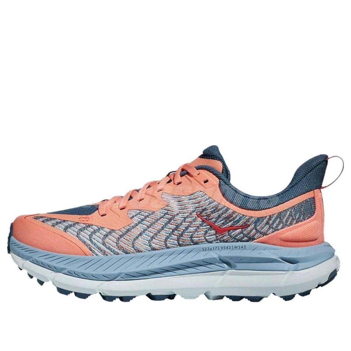 (WMNS) HOKA ONE ONE Mafate Speed 4 'Papaya Real Teal' 1131056-PPYR