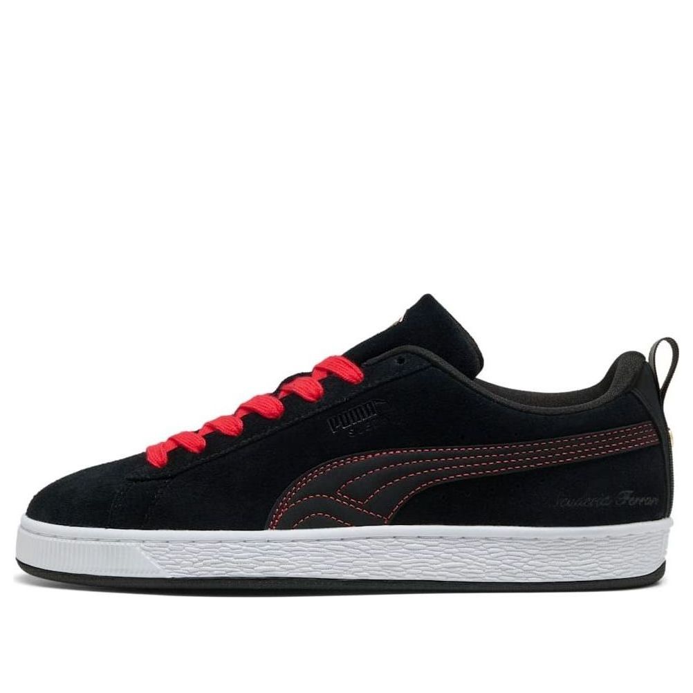 PUMA x Scuderia Ferrari Suede OG 'Black White' 309428-01